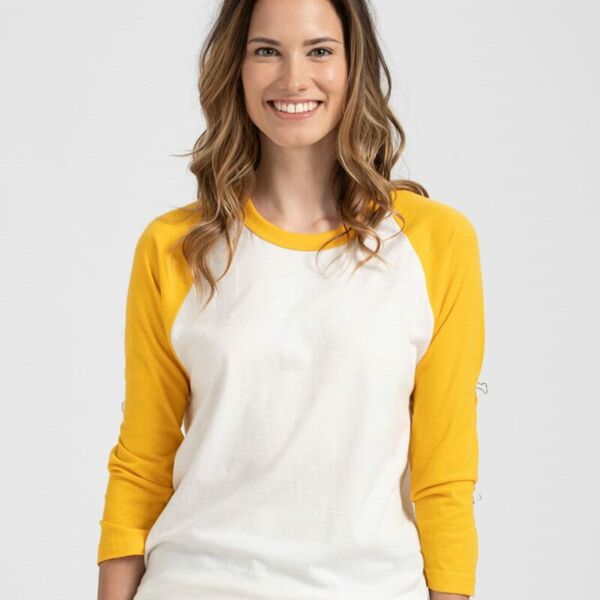 Tultex Unisex Fine Jersey Raglan T-Shirt 245 Unisex Fine Jersey Raglan T-Shirt Thumbnail