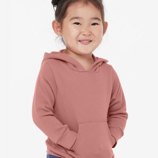 Bella + Canvas Toddler Sponge Fleece Pullover Hoodie Sweatshirt 3719T Toddler Sponge Fleece Pullover Hoodie Sweatshirt Thumbnail