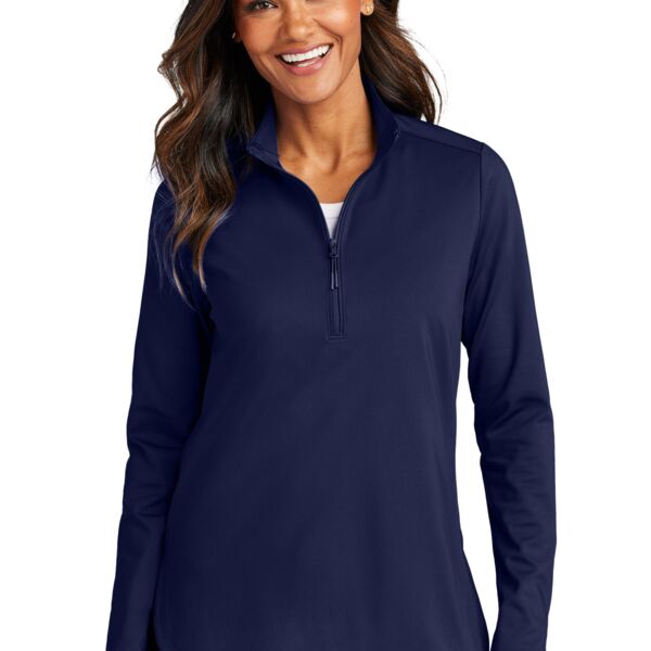 Port Authority Women's C Free ® Double Knit 1/4 Zip LK880 Women's C Free ® Double Knit 1/4 Zip Thumbnail