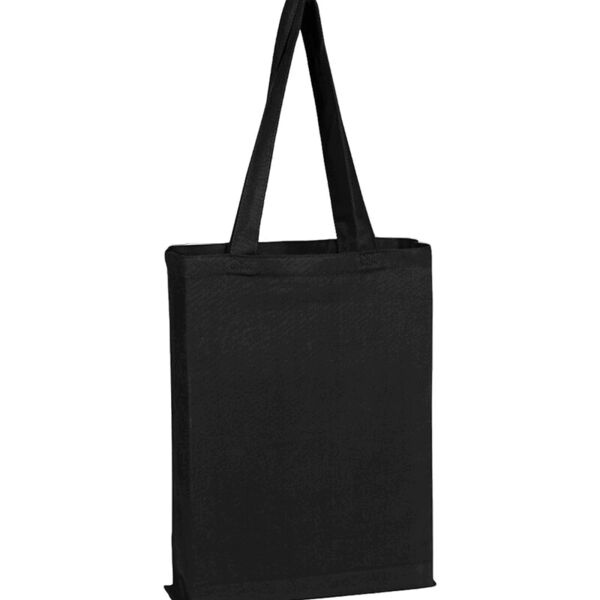 Q-Tees Canvas Gusset Promotional Tote Q800GS Canvas Gusset Promotional Tote Thumbnail