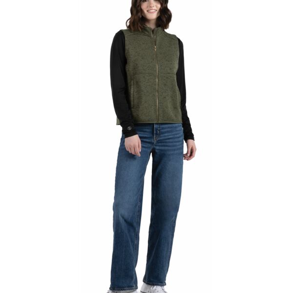 Holloway Ladies Alpine Sweater Fleece Vest 223742 Ladies Alpine Sweater Fleece Vest Thumbnail