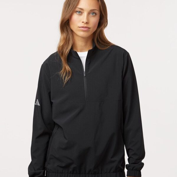 Adidas Women's Stretch Woven Half-Zip Pullover A706 Women's Stretch Woven Half-Zip Pullover Thumbnail