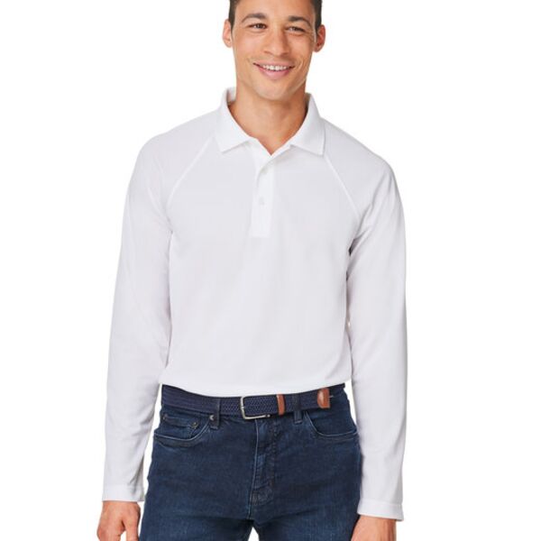 Harriton Men's Charge Snag and Soil Protect Long-Sleeve Polo M208L Men's Charge Snag and Soil Protect Long-Sleeve Polo Thumbnail