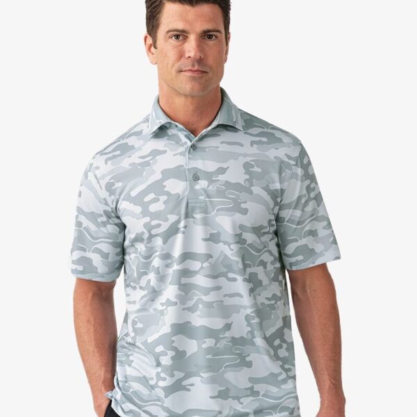 Paragon Men's Newport Camo Polo 170 Men's Newport Camo Polo Thumbnail