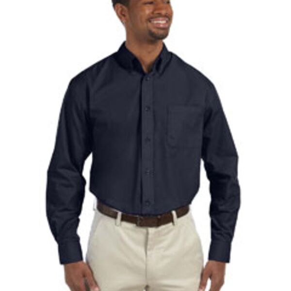 Harriton Men's Essential Poplin M510 Men's Essential Poplin Thumbnail