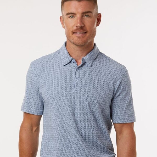 Adidas Men's Blended Printed Polo A702 Men's Blended Printed Polo Thumbnail