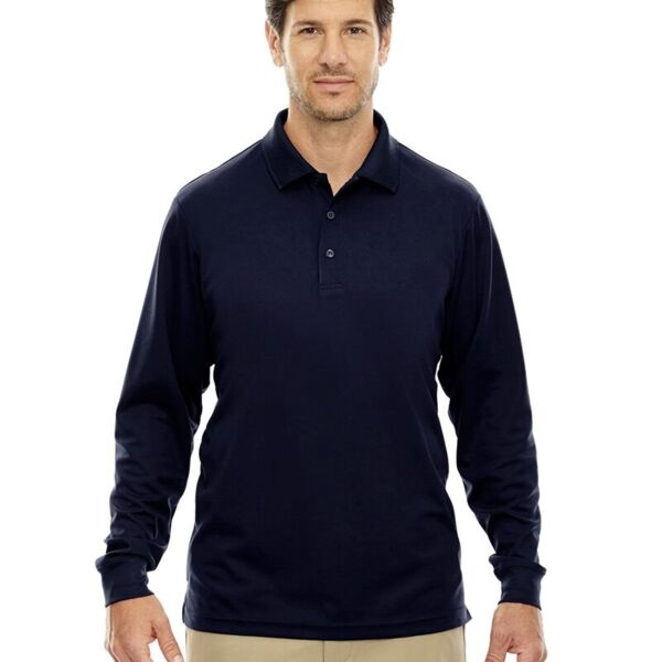 Core 365 Men's Tall Pinnacle Performance Long Sleeve Piqué Polo 88192T Men's Tall Pinnacle Performance Long Sleeve Piqué Polo Thumbnail