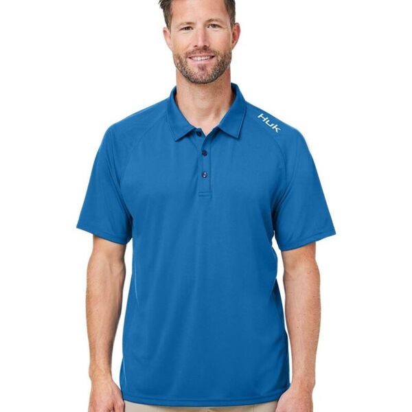 HUK Men's LoPro Solid Performance Polo H12L005 Men's LoPro Solid Performance Polo Thumbnail