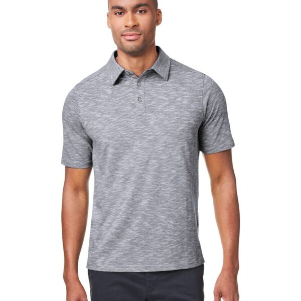 North End Men's Eclipse Jacquard Polo NE115 Men's Eclipse Jacquard Polo Thumbnail