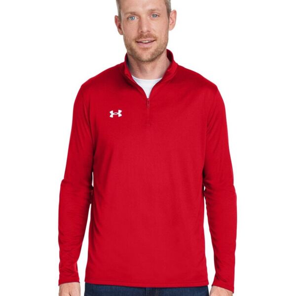 Under Armour Men's Team Tech™ Quarter-Zip Pullover 1376844 Men's Team Tech™ Quarter-Zip Pullover Thumbnail