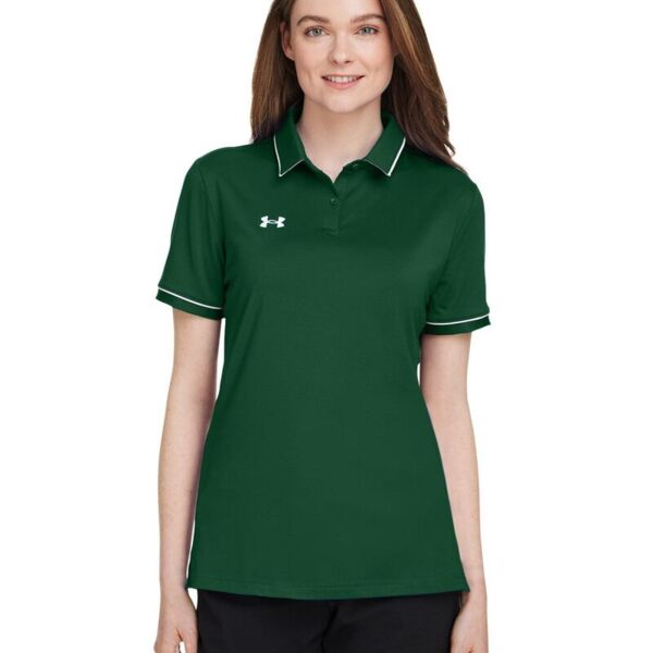 Under Armour Women's Tipped Teams Performance Polo 1376905 Women's Tipped Teams Performance Polo Thumbnail