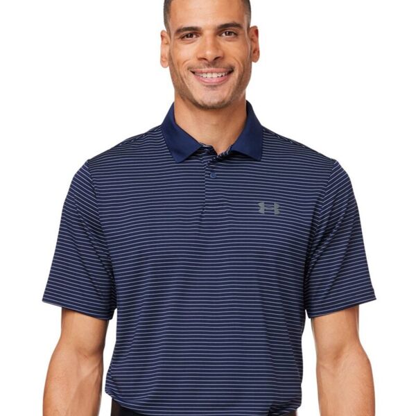 Under Armour Men's 3.0 Striped Perf Polo 1377376 Men's 3.0 Striped Perf Polo Thumbnail