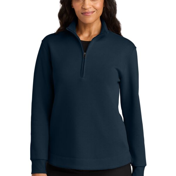 Port Authority Women's Wearever Signature Double Pique 1/4 Zip LK210 Women's Wearever Signature Double Pique 1/4 Zip Thumbnail