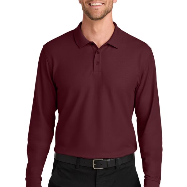 Port Authority Wearever Signature Pique Long Sleeve Polo K200LS Wearever Signature Pique Long Sleeve Polo Thumbnail