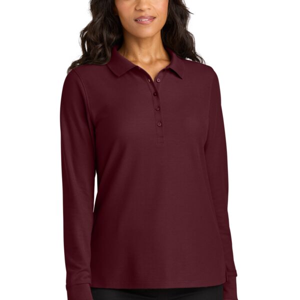 Port Authority Women's Wearever Signature Pique Long Sleeve Polo LK200LS Women's Wearever Signature Pique Long Sleeve Polo Thumbnail