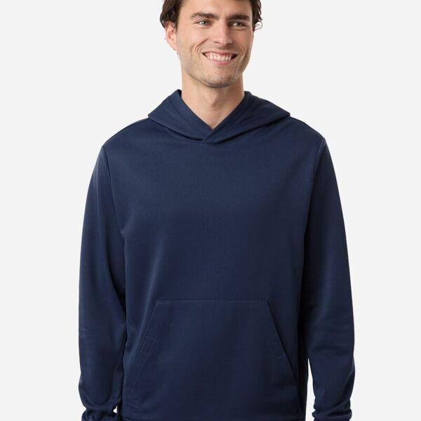 Team 365 Unisex Squad Hooded Tech Fleece Pullover TT400 Unisex Squad Hooded Tech Fleece Pullover Thumbnail