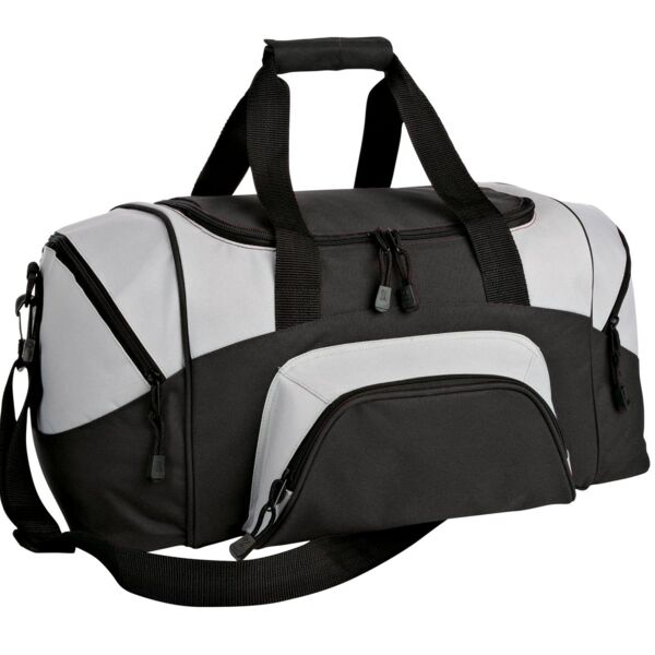 Port Authority Small Colorblock Sport Duffel BG990S Small Colorblock Sport Duffel Thumbnail