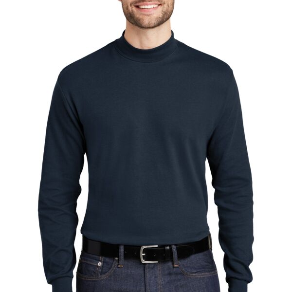 Port Authority Interlock Knit Mock Turtleneck K321 Interlock Knit Mock Turtleneck Thumbnail
