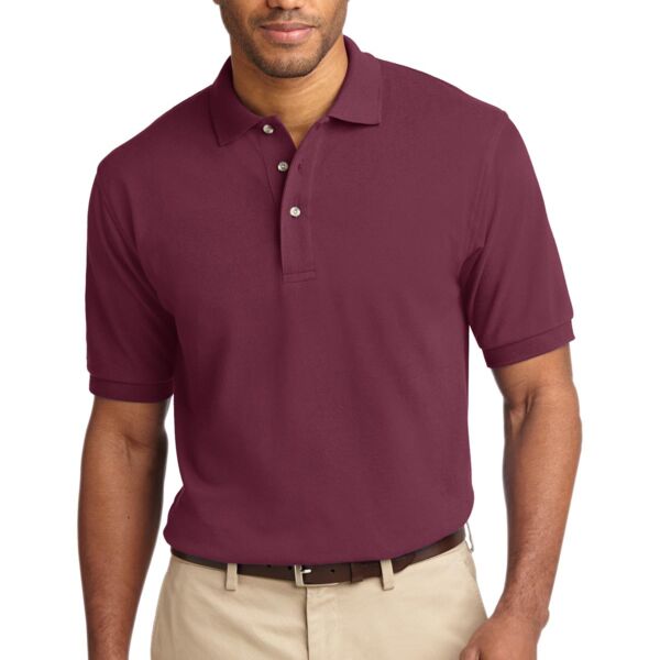 Port Authority Heavyweight Cotton Pique Polo K420 Heavyweight Cotton Pique Polo Thumbnail
