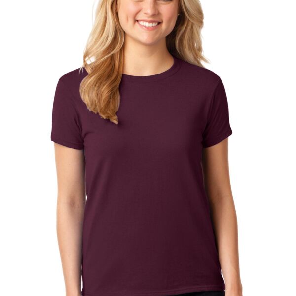Gildan Women's Heavy Cotton 100% Cotton T Shirt 5000L Women's Heavy Cotton 100% Cotton T Shirt Thumbnail
