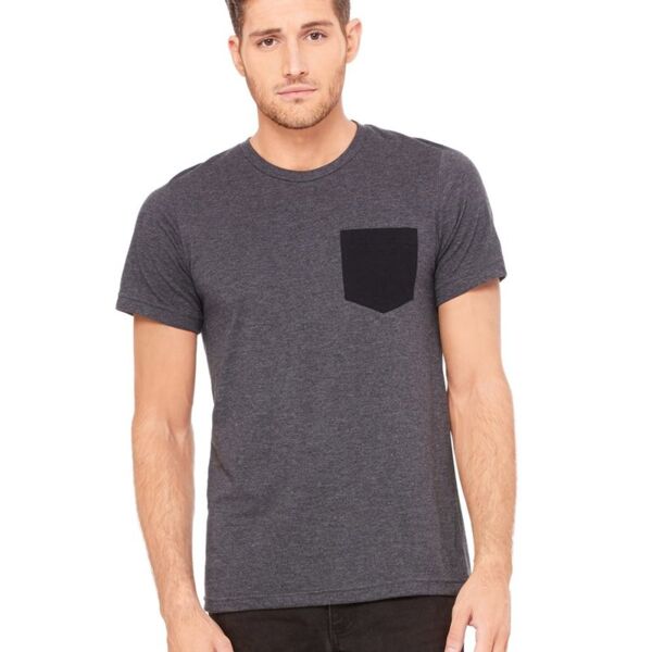 Bella + Canvas Men's Jersey Pocket Tee 3021 Men's Jersey Pocket Tee Thumbnail