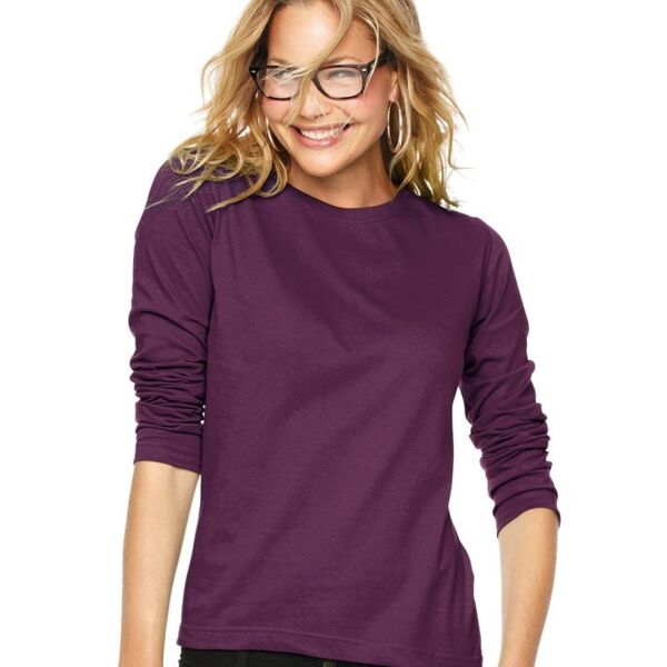 LAT Women's Long Sleeve Premium Jersey Tee 3588 Women's Long Sleeve Premium Jersey Tee Thumbnail