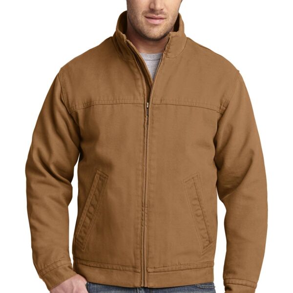 CornerStone Washed Duck Cloth Flannel Lined Work Jacket CSJ40 Washed Duck Cloth Flannel Lined Work Jacket Thumbnail