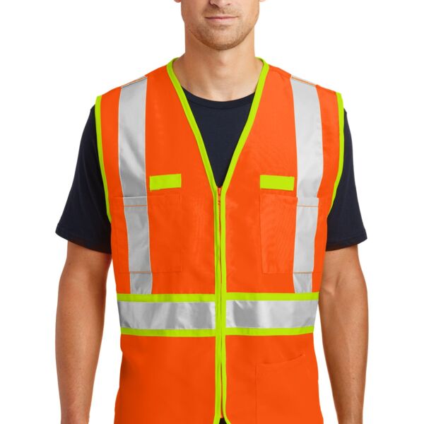 CornerStone Ansi 107 Class 2 Dual Color Safety Vest CSV407 Ansi 107 Class 2 Dual Color Safety Vest Thumbnail