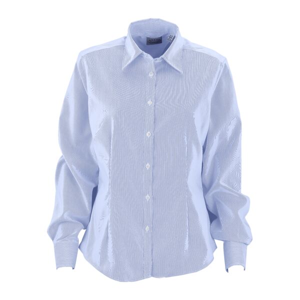 Eagle Shirtmakers Women?s Eagle No-Iron Feather Stripe 1844 Women?s Eagle No-Iron Feather Stripe Thumbnail