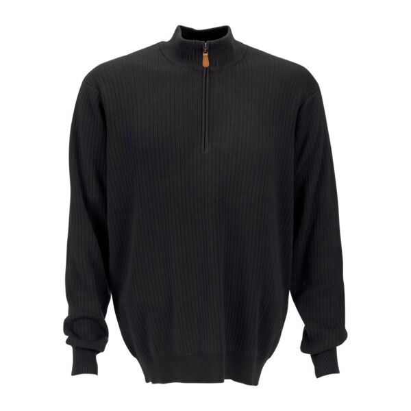 Greg Norman Greg Norman Drop-Needle 1/4-Zip Sweater GNBAS103 Greg Norman Drop-Needle 1/4-Zip Sweater Thumbnail