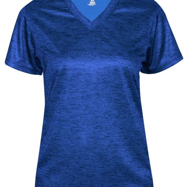 Badger Women's Tonal Blend V-Neck T-Shirt 4175 Women's Tonal Blend V-Neck T-Shirt Thumbnail