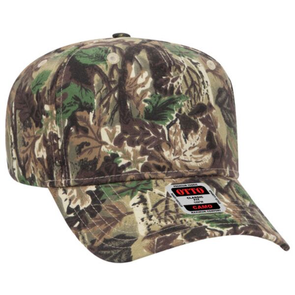 OTTO Cap OTTO CAP Camouflage 5 Panel Mid Profile Baseball Cap 120-838 OTTO CAP Camouflage 5 Panel Mid Profile Baseball Cap Thumbnail