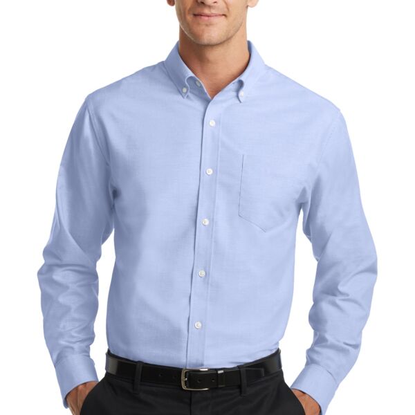 Port Authority Tall SuperPro Oxford Shirt TS658 Tall SuperPro Oxford Shirt Thumbnail