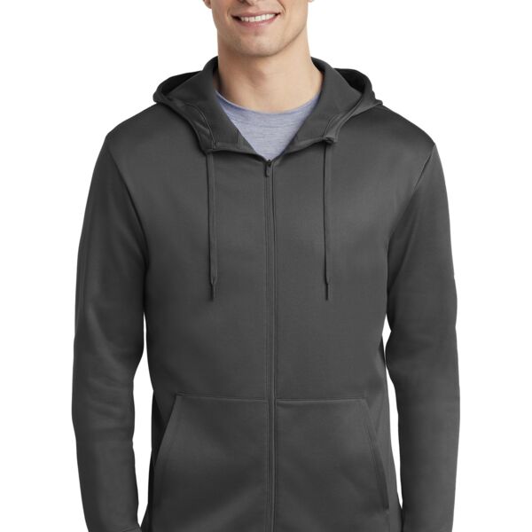 Nike Therma FIT Full Zip Fleece Hoodie NKAH6259 Therma FIT Full Zip Fleece Hoodie Thumbnail