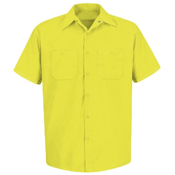 Red Kap Men's Tall Enhanced Visibility Short Sleeve Work Shirt SS24T Men's Tall Enhanced Visibility Short Sleeve Work Shirt Thumbnail