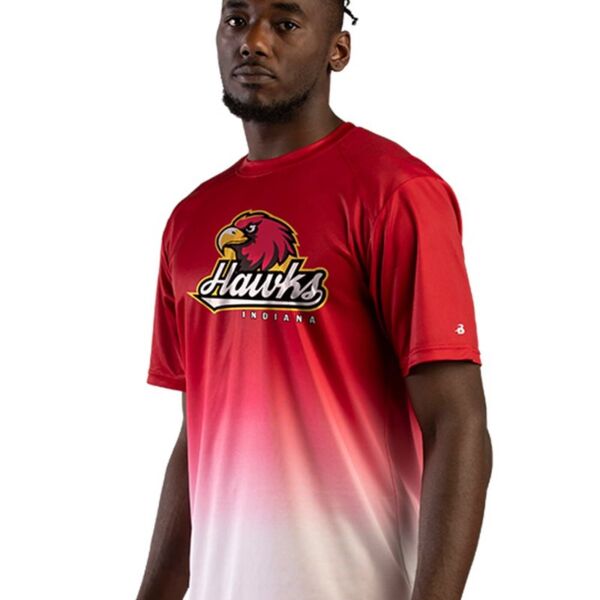 Badger Unisex Reverse Ombre T-Shirt 4209 Unisex Reverse Ombre T-Shirt Thumbnail