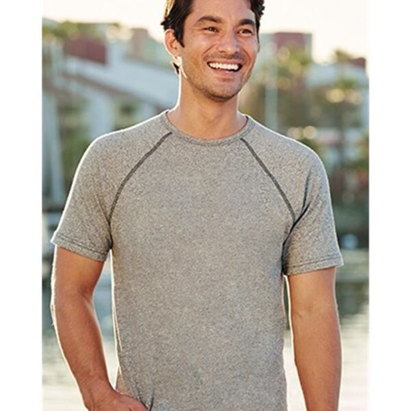 Next Level Apparel Men's Mock Twist Raglan T-Shirt 2050 Men's Mock Twist Raglan T-Shirt Thumbnail