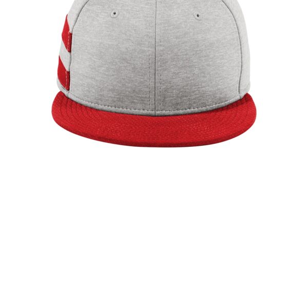 New Era Shadow Heather Striped Flat Bill Snapback Cap NE408 Shadow Heather Striped Flat Bill Snapback Cap Thumbnail