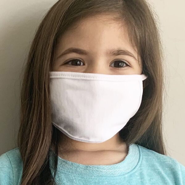 Rabbit Skins Youth 100% Cotton 2-Ply Face Mask 005 Youth 100% Cotton 2-Ply Face Mask Thumbnail