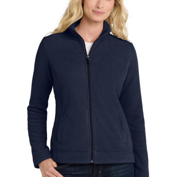 Port Authority Women's Ultra Warm Brushed Fleece Jacket L211 Women's Ultra Warm Brushed Fleece Jacket Thumbnail