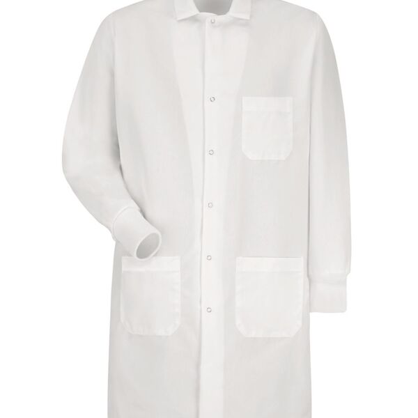 Red Kap Unisex Poplin Specialized Cuffed Lab Coat KP70 Unisex Poplin Specialized Cuffed Lab Coat Thumbnail