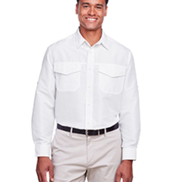 Harriton Men's Key West Long-Sleeve Performance Staff Shirt M580L Men's Key West Long-Sleeve Performance Staff Shirt Thumbnail