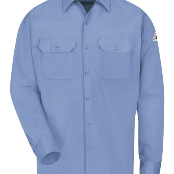 Bulwark Men's Tall Work Shirt - EXCEL FR® ComforTouch SLW2T Men's Tall Work Shirt - EXCEL FR® ComforTouch Thumbnail