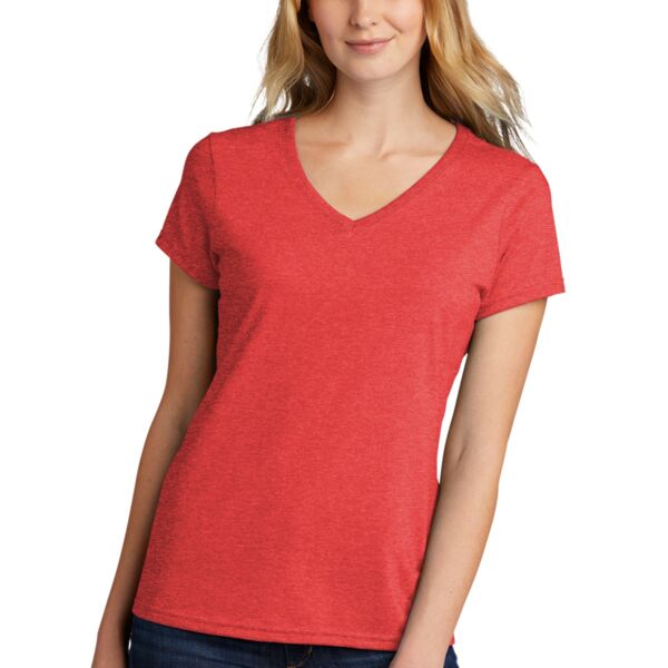 Port & Company Women's Tri Blend V Neck Tee LPC330V Women's Tri Blend V Neck Tee Thumbnail