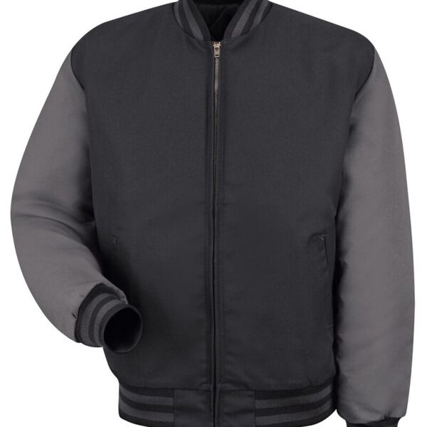 Red Kap Men's Tall Duo-Tone Team Jacket JT40T Men's Tall Duo-Tone Team Jacket Thumbnail