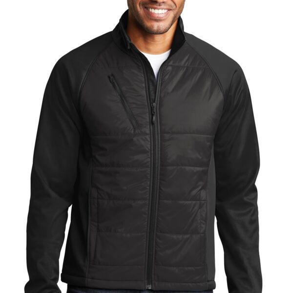 Port Authority Hybrid Soft Shell Jacket J787 Hybrid Soft Shell Jacket Thumbnail