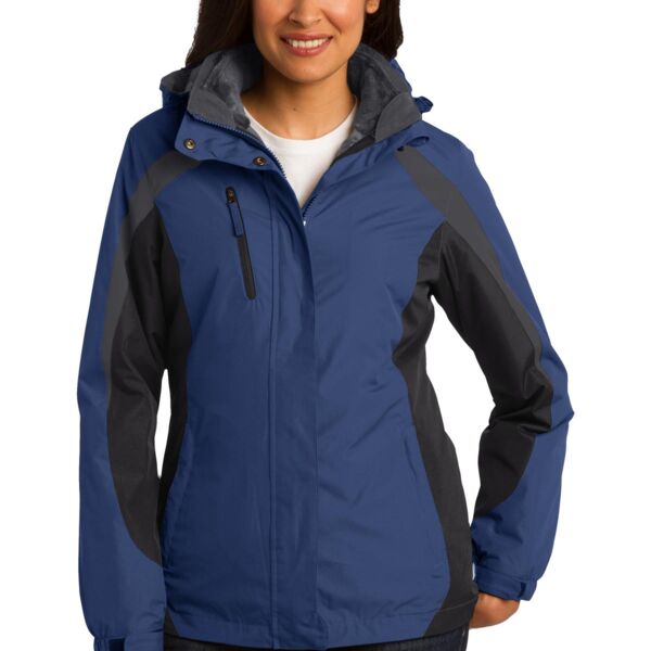 Port Authority Ladies Colorblock 3 in 1 Jacket L321 Ladies Colorblock 3 in 1 Jacket Thumbnail