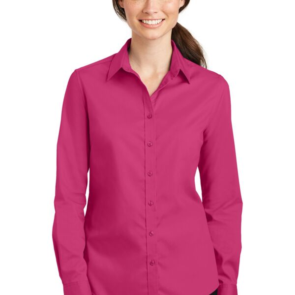 Port Authority Ladies SuperPro Twill Shirt L663 Ladies SuperPro Twill Shirt Thumbnail