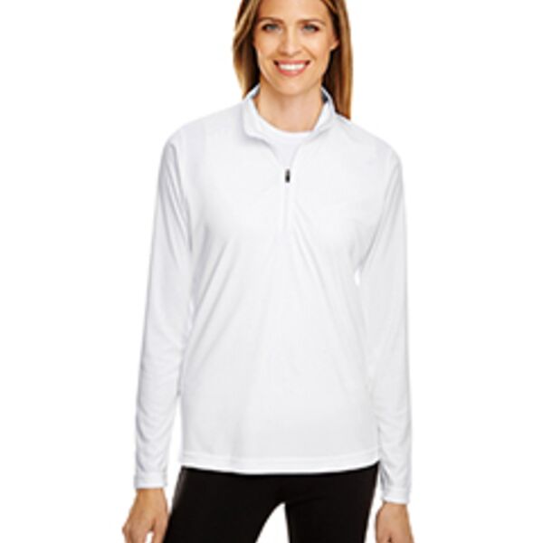 Team 365 Ladies' Zone Performance Quarter-Zip TT31W Ladies' Zone Performance Quarter-Zip Thumbnail