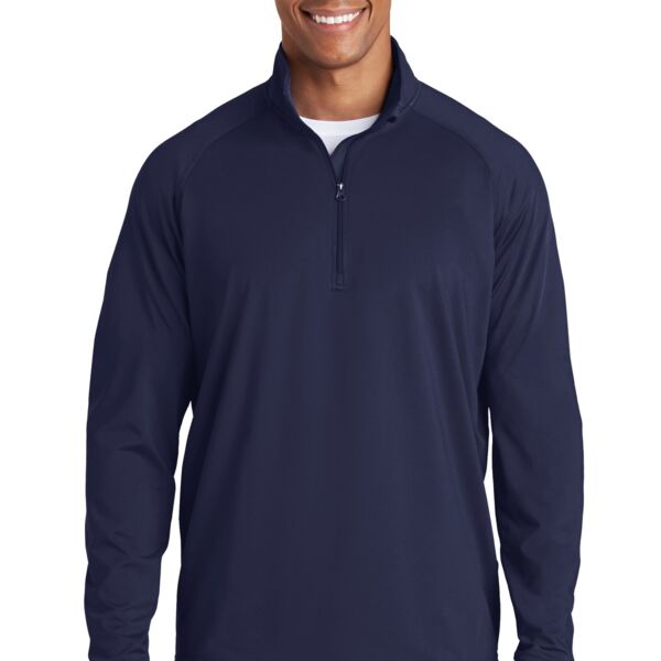Sport Tek Tall Sport Wick ® Stretch 1/4 Zip Pullover TST850 Tall Sport Wick ® Stretch 1/4 Zip Pullover Thumbnail
